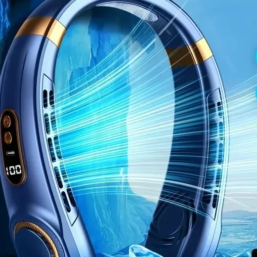 Nackenventilator Pro ohne Flügel — LED-Display